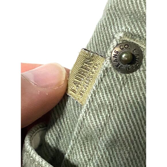 Ralph Lauren Jeans Straight High Waist Stretch Womens 8 Normcore Casual Preppy - Picture 5 of 9